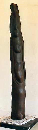 africa- mooreiche skulpturen africa meet's europe ___h xbxt 142/17/12cm