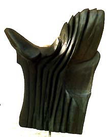 engel hand__ mooreiche skulptur von PeKa