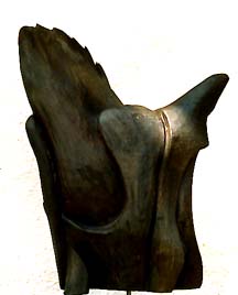 engel hand__ mooreiche skulptur von PeKa